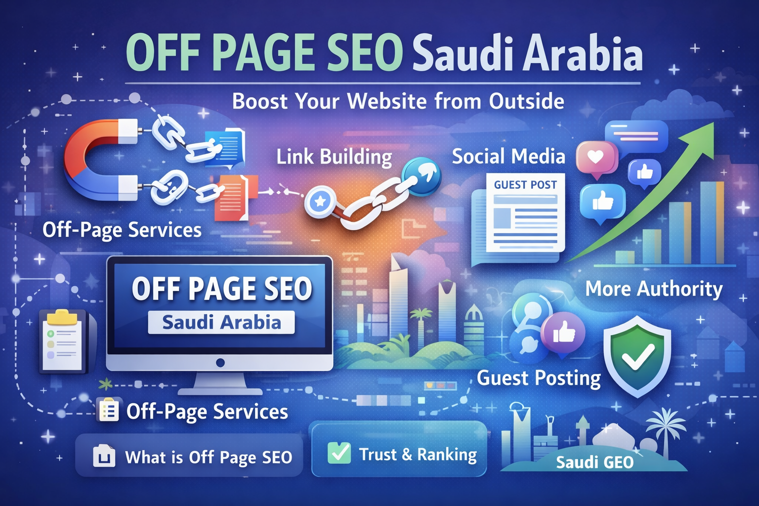 Off Page SEO Services in Saudi Arabia