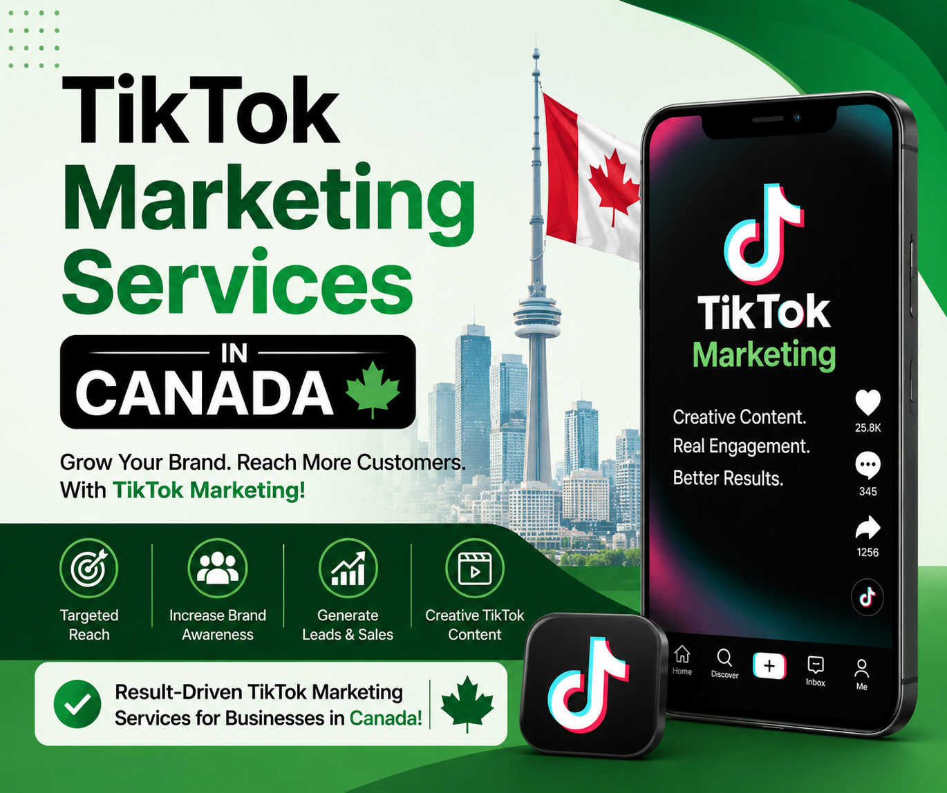 TikTok Marketing Services in Canada
